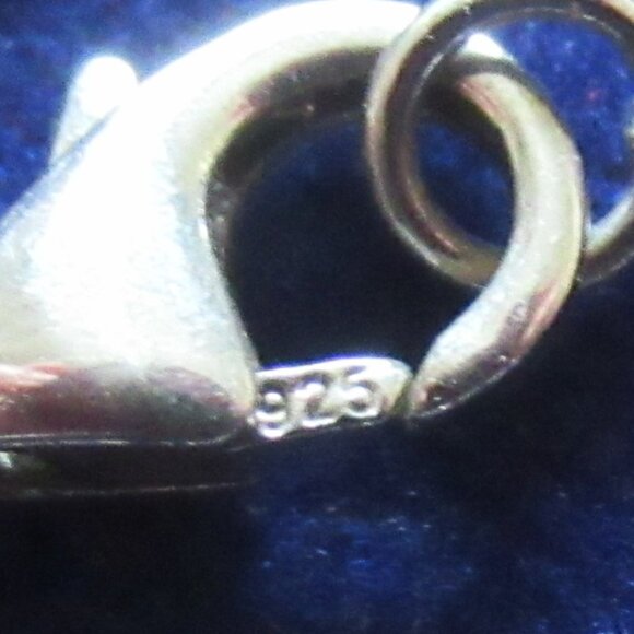 8mm Floating Pearl, Necklace, 19.5", 925 Silver Cable Chain, - Picture 7 of 9